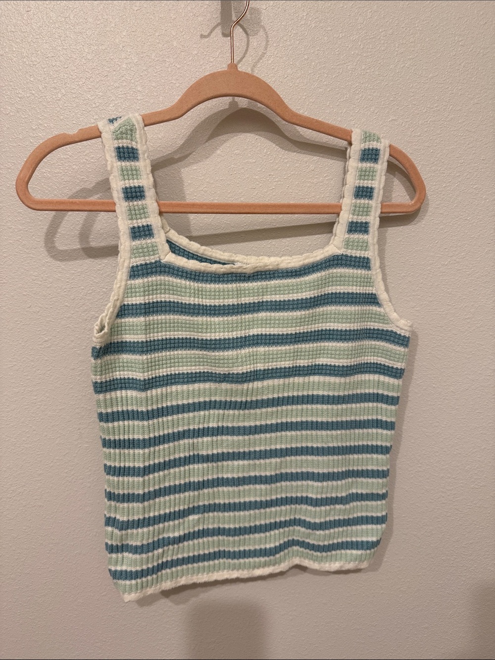 Abercrombie Kids Knit Striped Tank Top